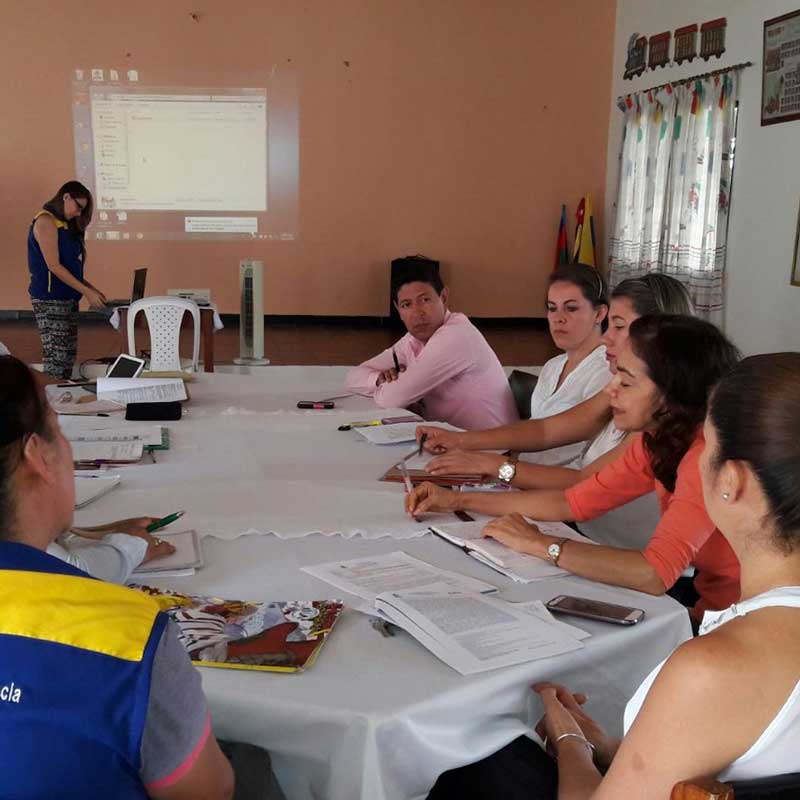 Comit&eacute; t&eacute;cnico en El Socorro.